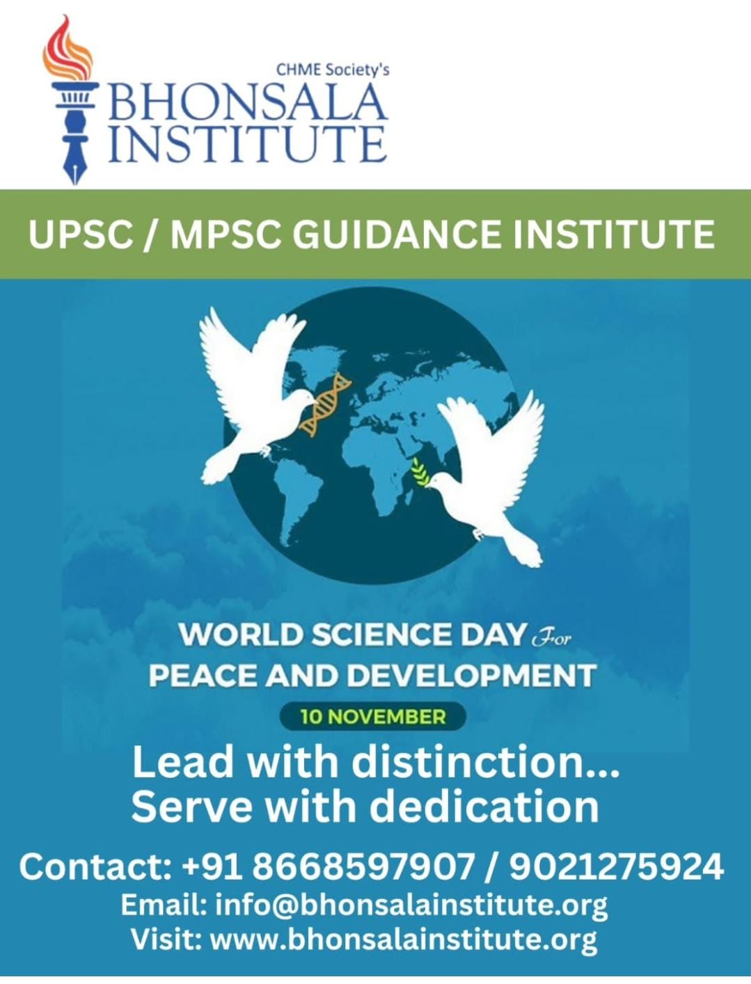 World Science day for Peace and Development