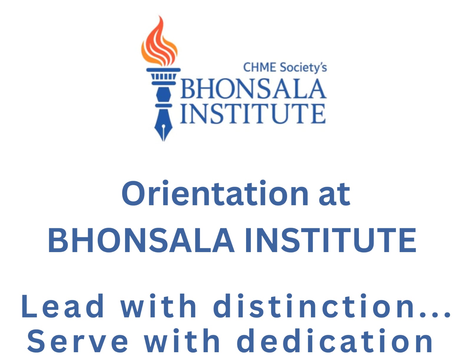 Orientation Session on Careers in Civil Services at BHONSALA INSTITUTE